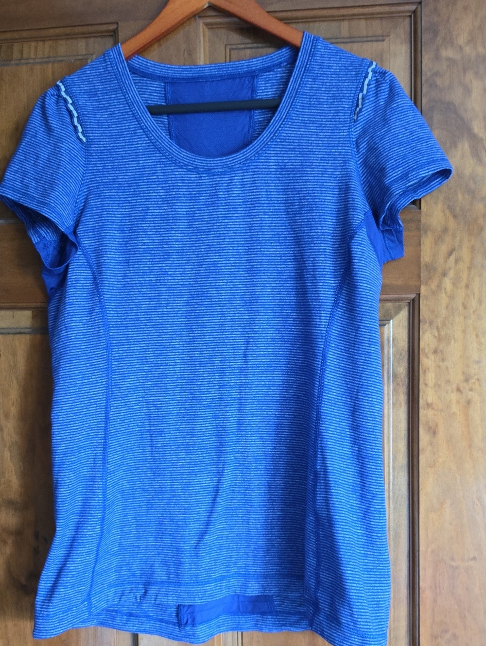 lululemon athletica Royal Blue Short Sleeve Performance Tee